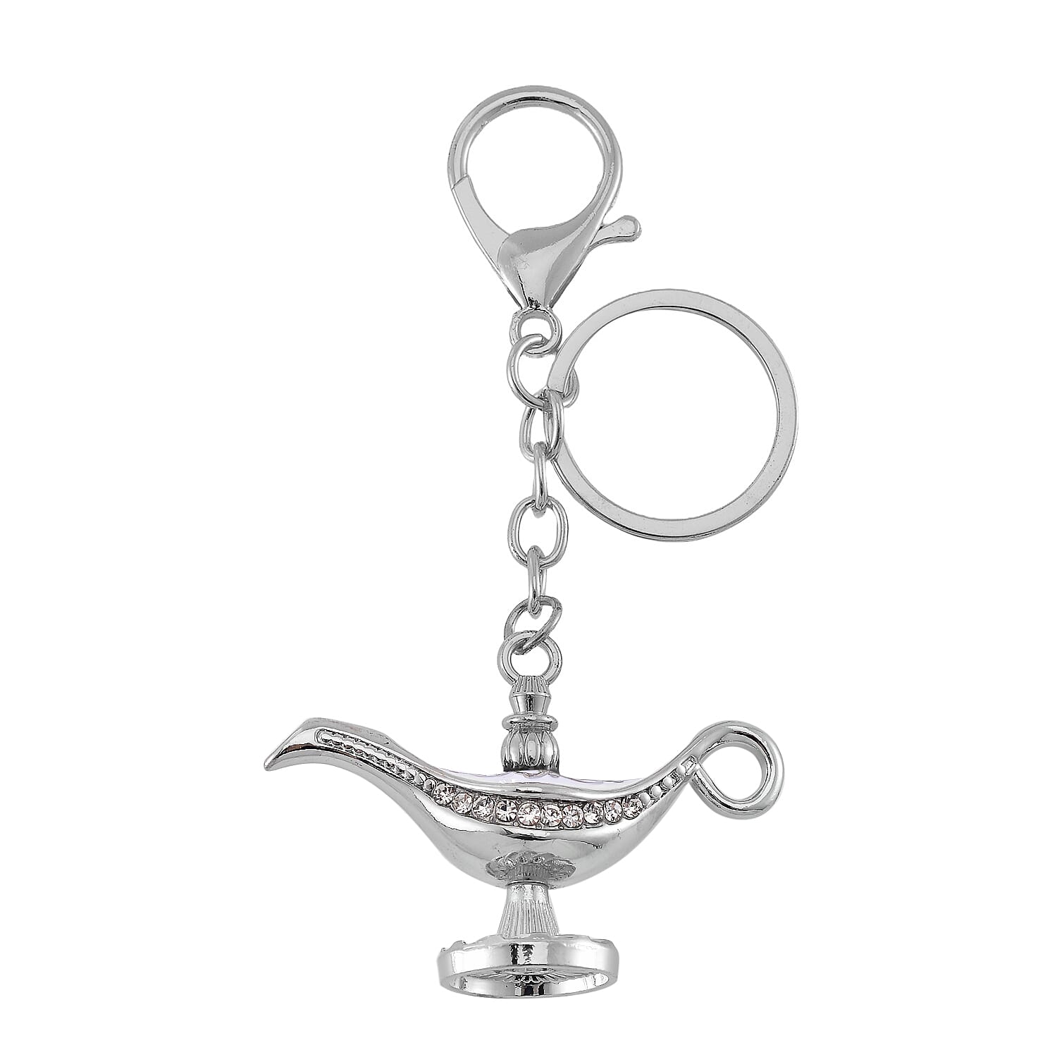 Morocco Closeout - Set of Two- Enamelled Crystal Lantern & Keyring