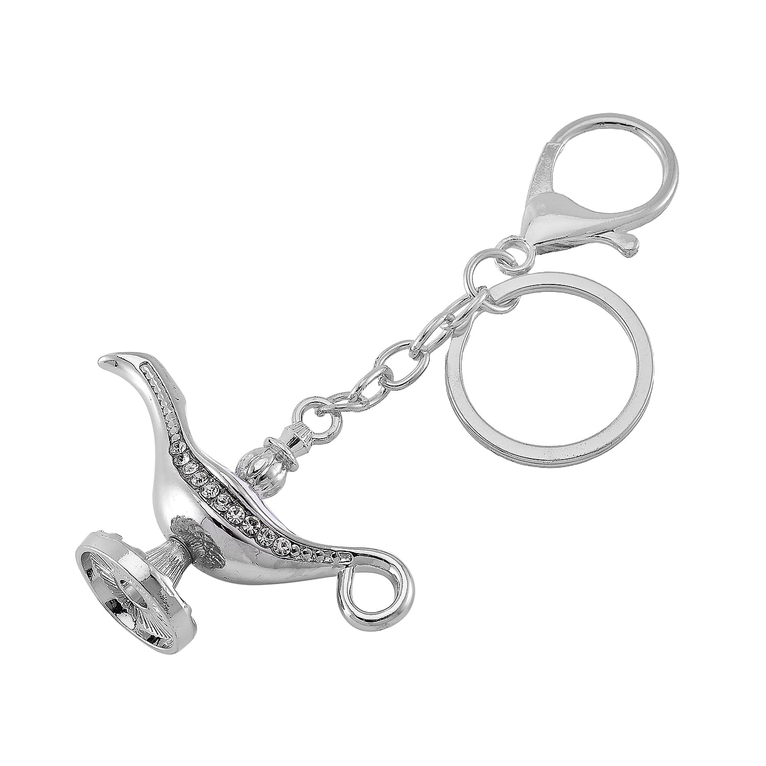 Morocco Closeout - Set of Two- Enamelled Crystal Lantern & Keyring