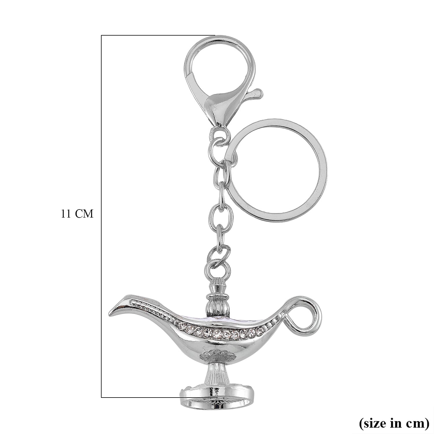 Morocco Closeout - Set of Two- Enamelled Crystal Lantern & Keyring