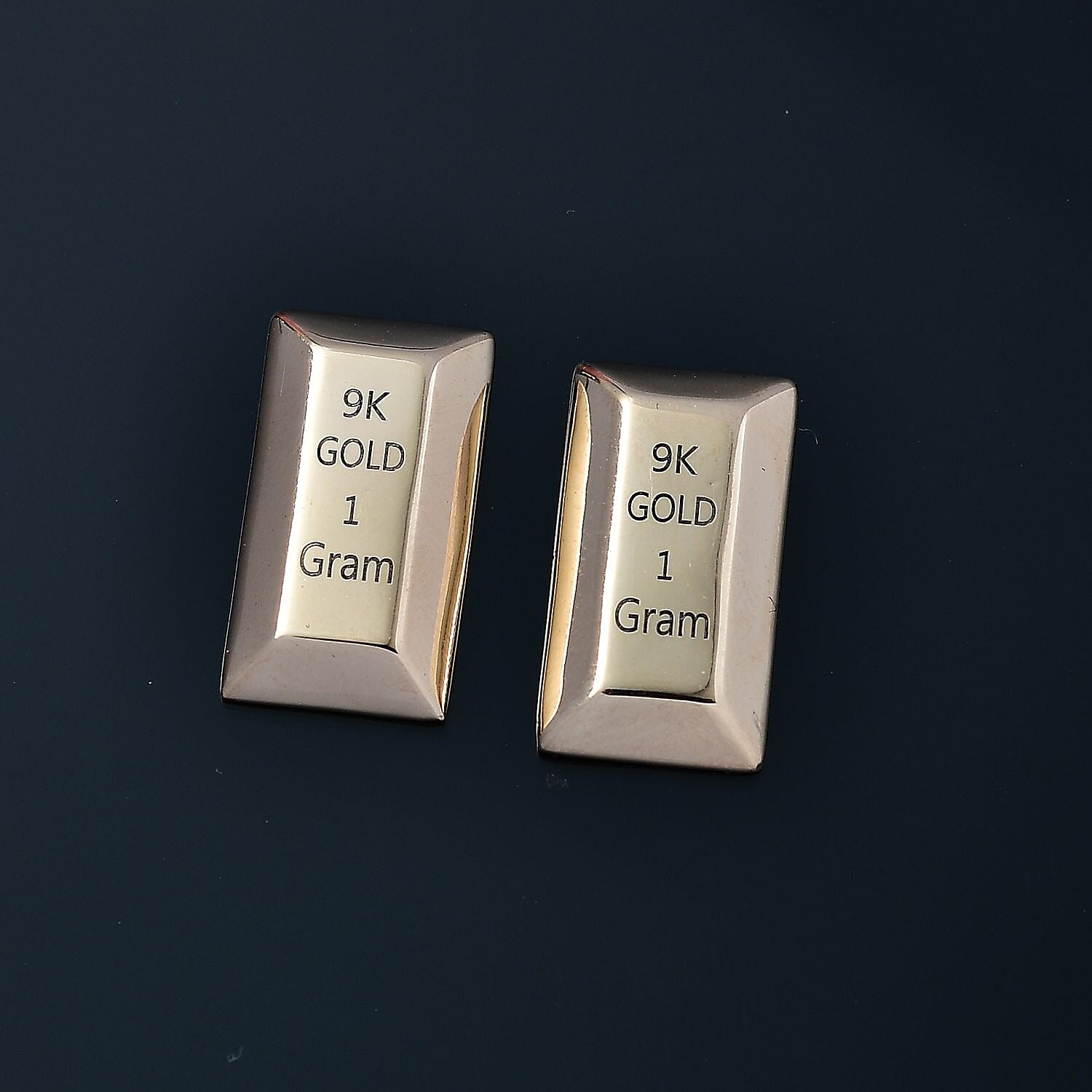 Set of 2 - 9K Yellow Gold Bars