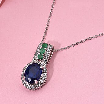 https://tjcuk.sirv.com/Products/43/3/4335438/Blue-Spinel-White-Zircon-Emerald-Pendant-with-Chain-Size-20-in-Rhodium_4335438_2.jpg?w=342&h=342