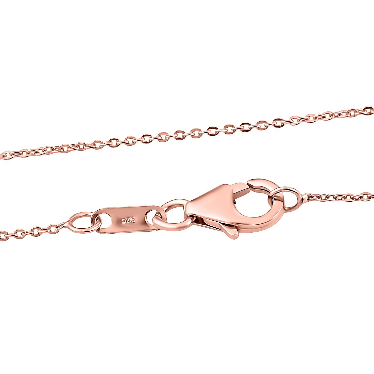 Luxuriant Diamond - Lab Grown Diamond (SI-G-H) Pendant with Chain (Size -20) in 18K Vermeil Rose Gold Plated Sterling Silver 0.52 Ct. Luxuriant Diamond - Lab Grown Diamond (SI-G-H) Pendant with Chain (Size -20) in 18K Vermeil Rose Gold Plated Sterling Silver 0.52 Ct.