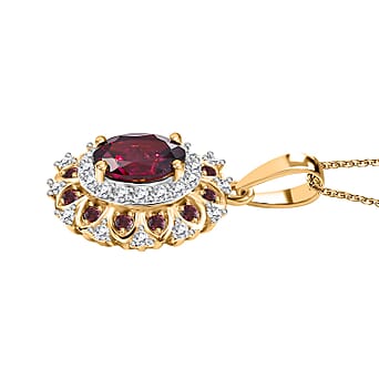 https://tjcuk.sirv.com/Products/43/3/4339371/Rhodolite-Garnet-White-Zircon-Pendant-with-Chain-Size-20-in-18K-Vermei_4339371_3.jpg?w=342&h=342