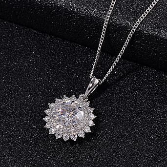 https://tjcuk.sirv.com/Products/43/5/4354705/Moissanite-Pendant-with-Chain-Size-18-in-Platinum-Overlay-and-Rhodium-_4354705_1.jpg?w=342&h=342