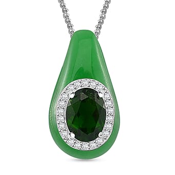 https://tjcuk.sirv.com/Products/43/6/4360257/Green-Jade-Natural-Chrome-Diopside-White-Zircon-Pendant-with-Chain-Siz_4360257.jpg?w=342&h=342