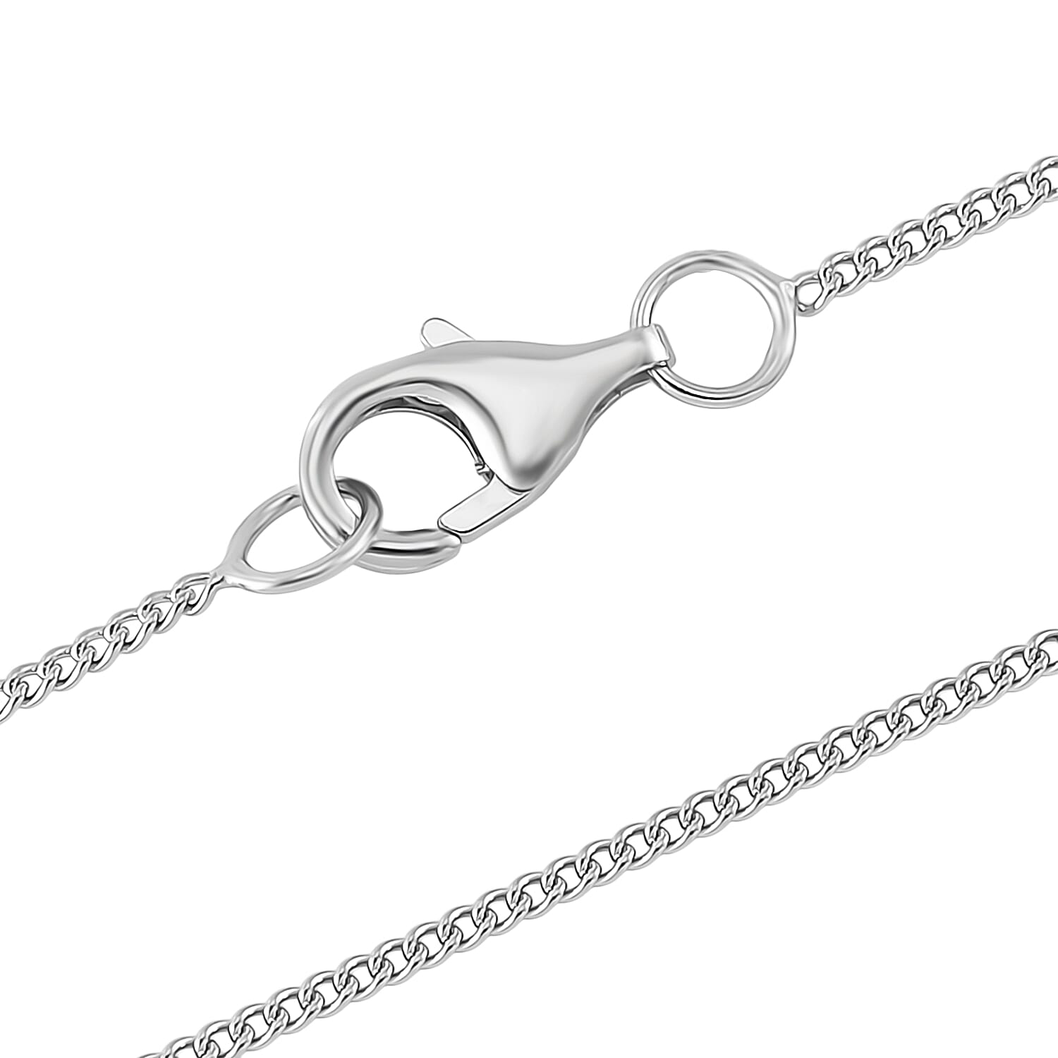 RADIANTA Premium D Colour VVS1 GRA Certified Moissanite (VVS1-D) Pendant with Chain (Size 18) in Rhodium Overlay Sterling Silver RADIANTA Premium D Colour VVS1 GRA Certified Moissanite (VVS1-D) Pendant with Chain (Size 18) in Rhodium Overlay Sterling Silver