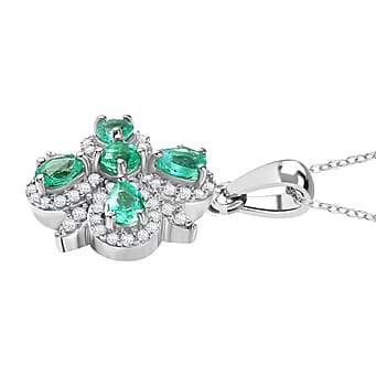 https://tjcuk.sirv.com/Products/43/7/4370278/Emerald-White-Zircon-Pendant-with-Chain-Size-20-in-Rhodium-Overlay-Ste_4370278_3.jpg?w=342&h=342