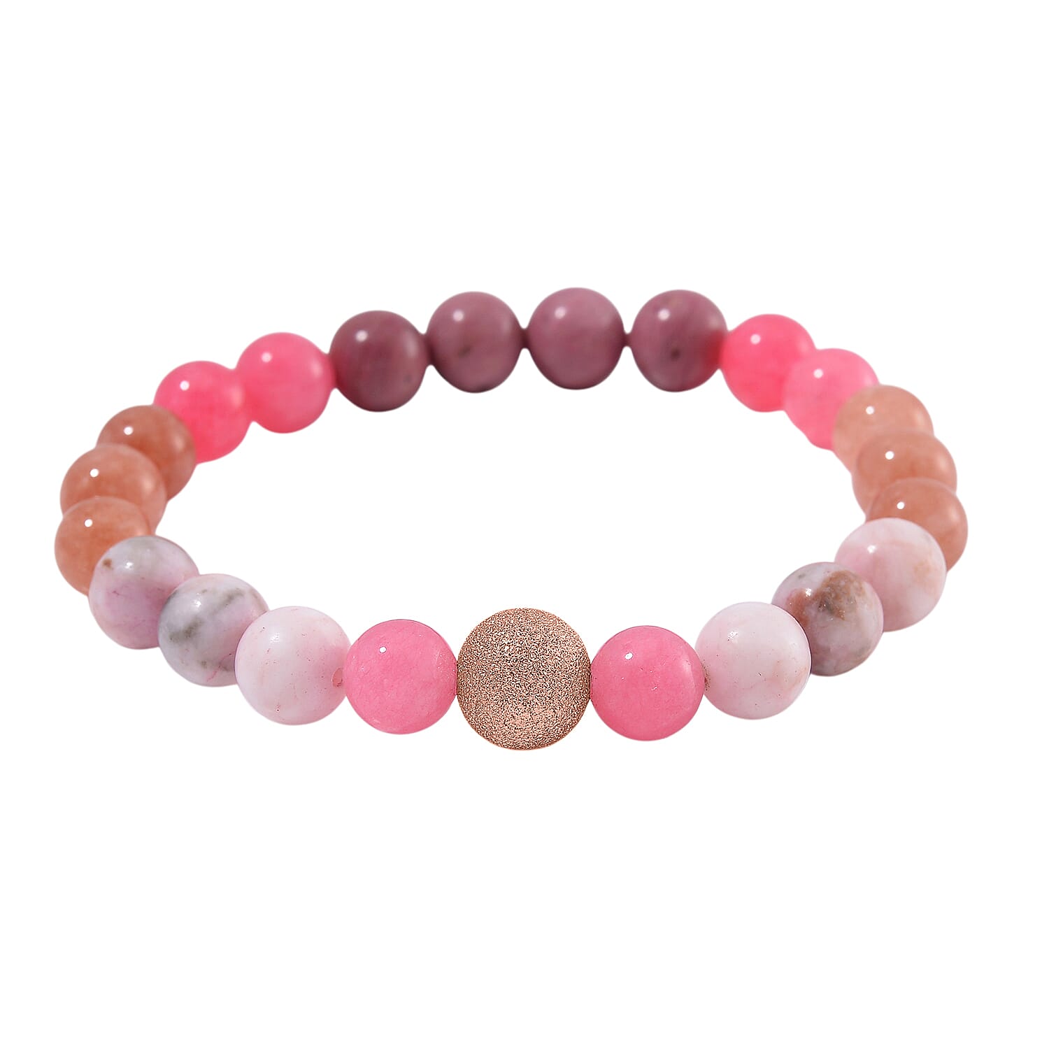 2 Piece Set - Multi Gemstones Necklace (Size 18-2Ext.) and Strechable Bracelet 250.00 Ct. 2 Piece Set - Multi Gemstones Necklace (Size 18-2Ext.) and Strechable Bracelet 250.00 Ct.