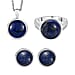 3 Piece Set - Earring, Ring and Pendant with Chain