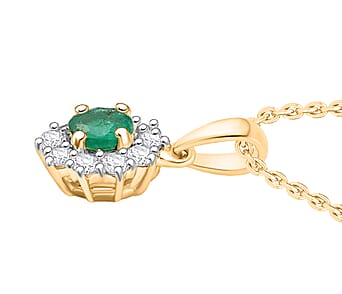 https://tjcuk.sirv.com/Products/43/7/4373332/AAA-Gemfield-Emerald-White-Zircon-Pendant-with-Chain-Size-20-in-18K-Ve_4373332_3.jpg?w=342&h=342