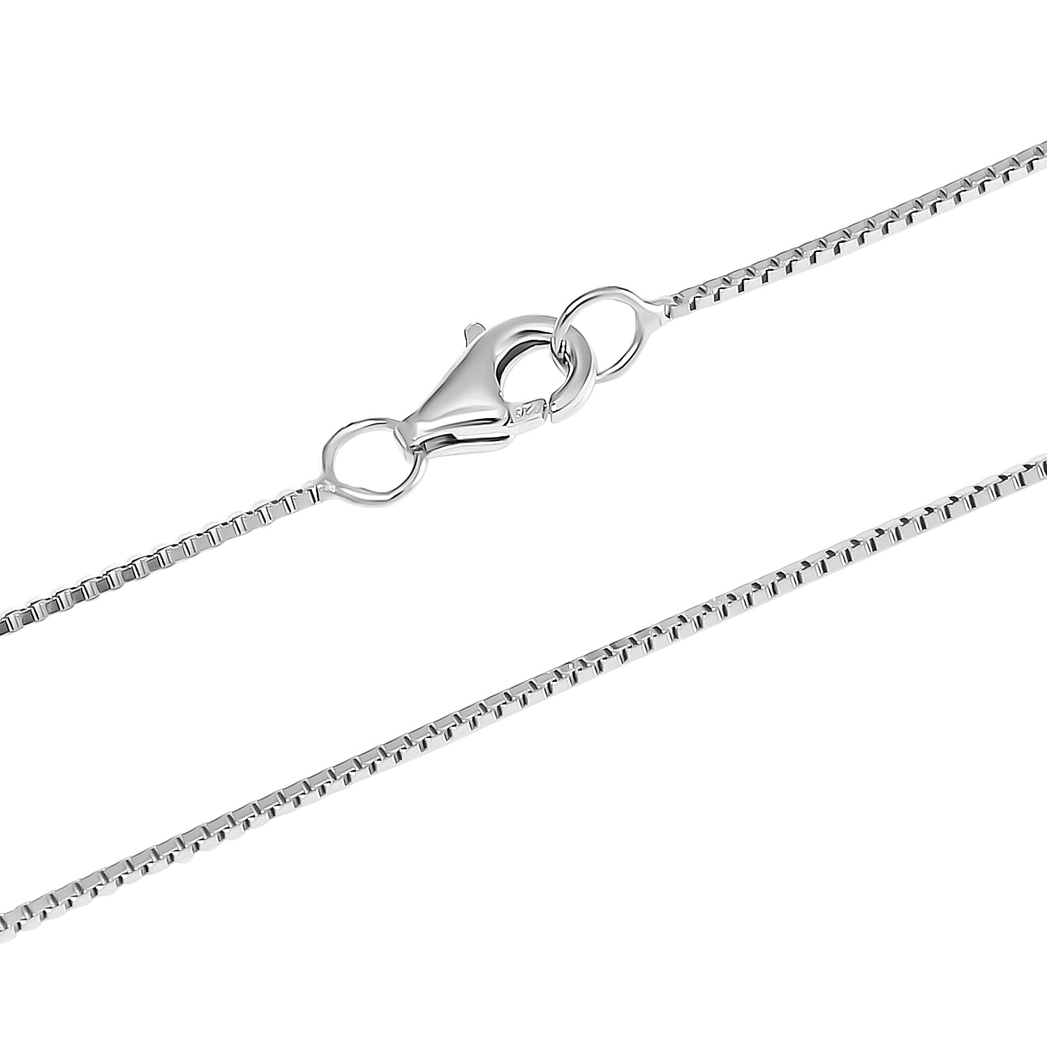 Lucy Q Jigsaw Collection - Puzzle Piece Pendant with Chain (Size 16-18) with Lobster Clasp in Rhodium Overlay Sterling Silver Lucy Q Jigsaw Collection - Puzzle Piece Pendant with Chain (Size 16-18) with Lobster Clasp in Rhodium Overlay Sterling Silver