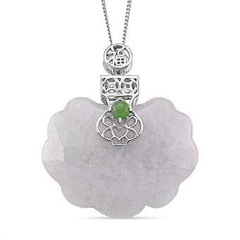 https://tjcuk.sirv.com/Products/43/7/4379092/Natural-White-Jade-Green-Jade-Pendant-Size-18-with-Lobster-Clasp-in-Rh_4379092.jpg?w=342&h=342