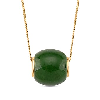 https://tjcuk.sirv.com/Products/43/7/4379116/Dyed-Green-Jade-Pendant-with-Chain-Size-18-in-18K-Vermeil-Yellow-Gold-_4379116.jpg?w=342&h=342