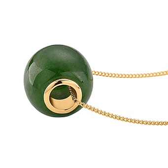 https://tjcuk.sirv.com/Products/43/7/4379116/Dyed-Green-Jade-Pendant-with-Chain-Size-18-in-18K-Vermeil-Yellow-Gold-_4379116_2.jpg?w=342&h=342