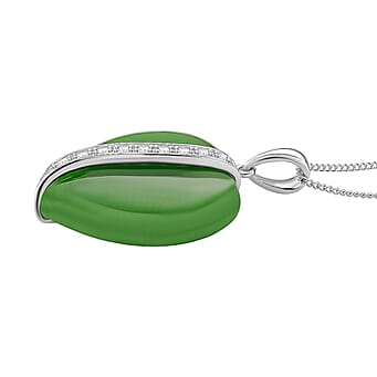 https://tjcuk.sirv.com/Products/43/7/4379132/Dyed-Green-Jade-Moissanite-Pendant-with-Chain-Size-18-with-Lobster-Cla_4379132_2.jpg?w=342&h=342