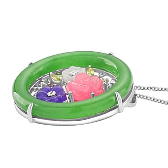 https://tjcuk.sirv.com/Products/43/7/4379261/Green-Jade-Pink-Jade-Purple-Jade-White-Jade-Peridot-Rhodolite-Garnet-K_4379261_2.jpg?w=342&h=342