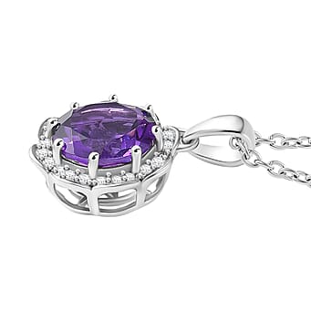 https://tjcuk.sirv.com/Products/43/7/4379274/Moroccan-Amethyst-White-Zircon-Pendant-with-Chain-Size-20-in-Rhodium-O_4379274_3.jpg?w=342&h=342