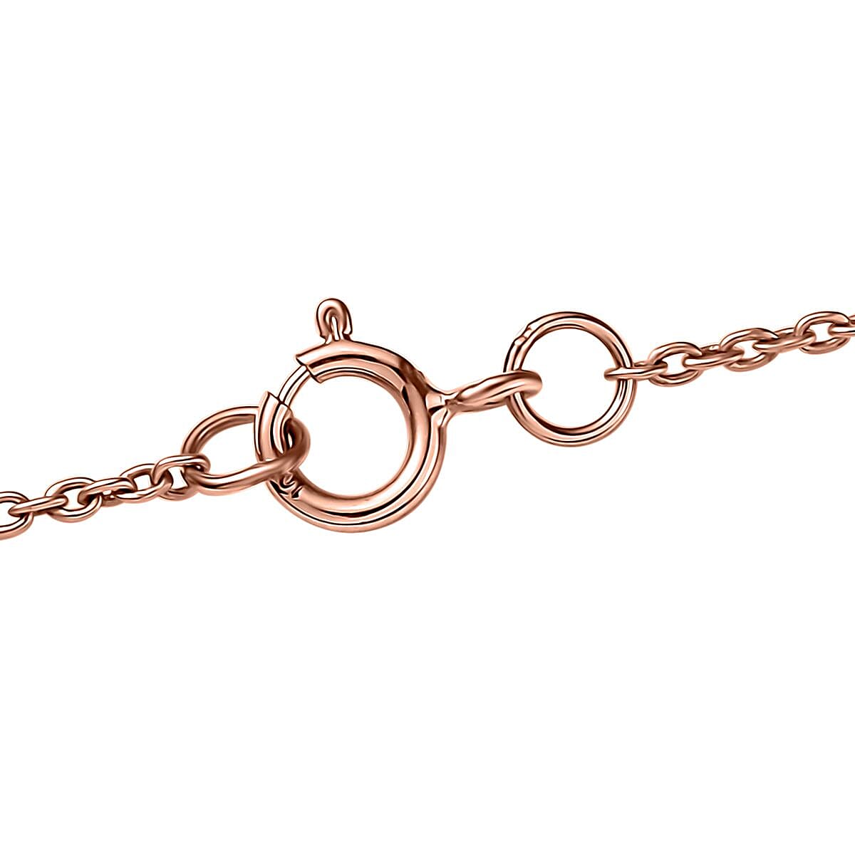 10K Rose Gold,  Morganite,  White Diamond Pendant with Chain (Size 20) 6.95ct  Gold Wt. 2.75 Gms  6.950  Ct.