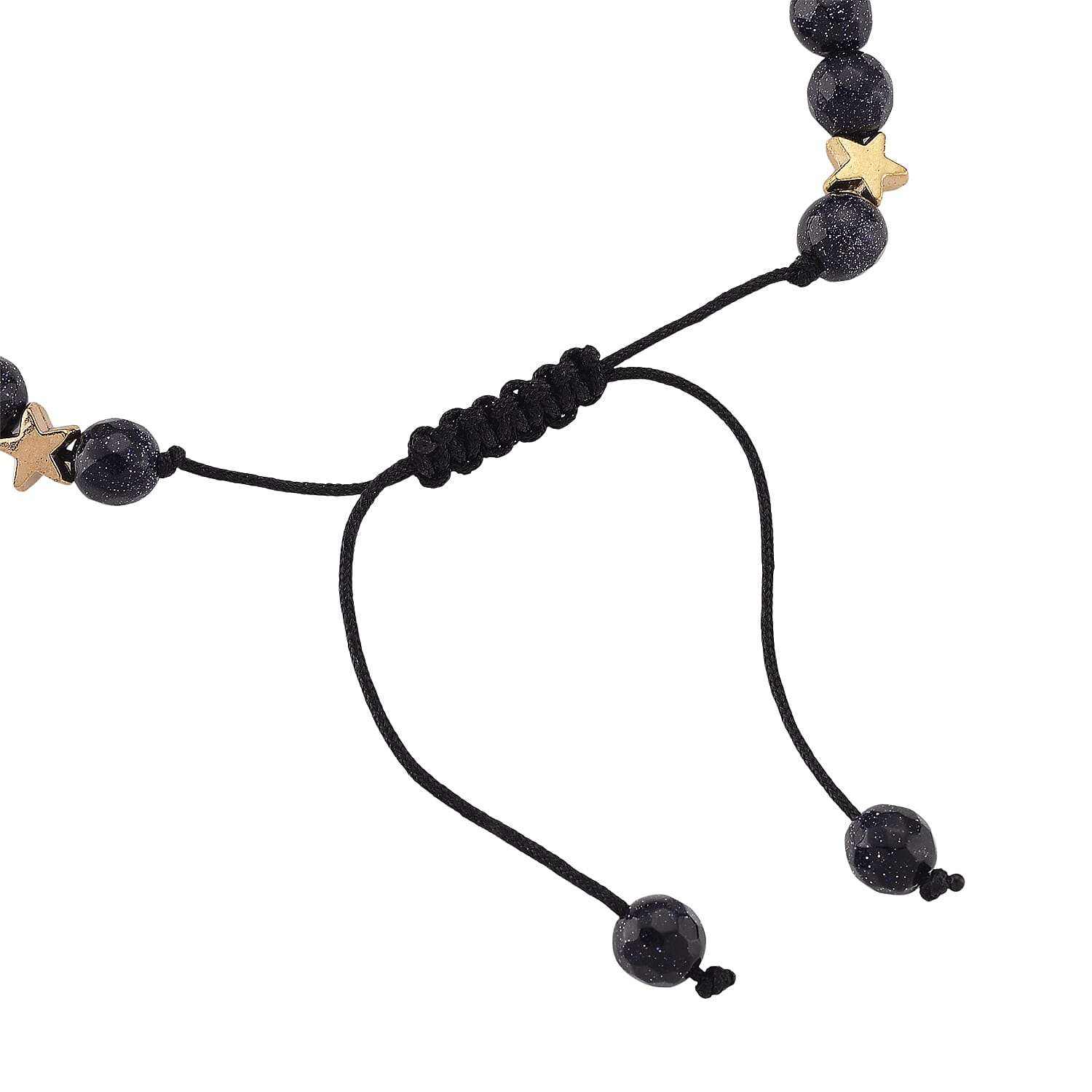 Close Out Deal - 2 Piece Set - Nine Planets Multi Colour Gemstones Accessories & Bracelet (Size 6.5 - 9.5 Adjustable) 395.00 Ct.