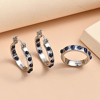 https://tjcuk.sirv.com/Products/43/8/4388287/EverTrue-2-Piece-Set-Fissure-Filled-Blue-Sapphire-Band-Ring-J-Hoop-Hal_4388287_1.jpg?w=342&h=342