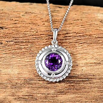 https://tjcuk.sirv.com/Products/43/8/4388953/Moroccan-Amethyst-White-Zircon-Pendant-with-Chain-Size-20-in-Rhodium-O_4388953_2.jpg?w=342&h=342