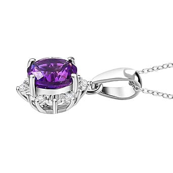 https://tjcuk.sirv.com/Products/43/8/4388964/Moroccan-Amethyst-White-Zircon-Pendant-with-Chain-Size-20-in-Rhodium-O_4388964_3.jpg?w=342&h=342