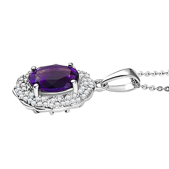 https://tjcuk.sirv.com/Products/43/9/4392534/Moroccan-Amethyst-White-Zircon-Pendant-with-Chain-Size-20-in-Rhodium-O_4392534_3.jpg?w=342&h=342