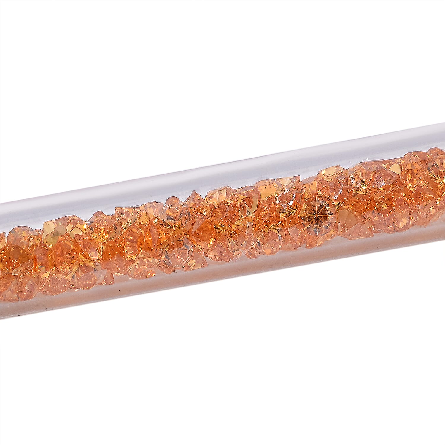 2 Piece Set - Austrian Yellow Crystal Bracelet (Size 7.5) & Bracelet Buddy 70.00 Ct.