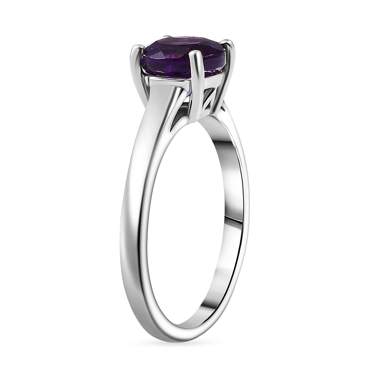 3 Piece Set - African Amethyst Earring, Ring, Pendant with Chain 3 Piece Set - African Amethyst Earring, Ring, Pendant with Chain