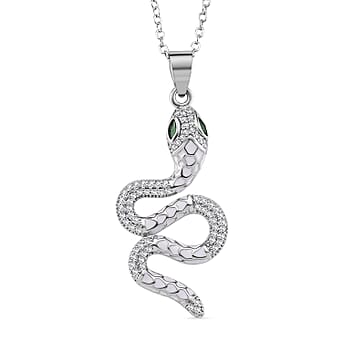 https://tjcuk.sirv.com/Products/43/9/4396040/Green-Cubic-Zirconia-White-Cubic-Zirconia-Pendant-with-Chain-Size-17-5_4396040.jpg?w=342&h=342