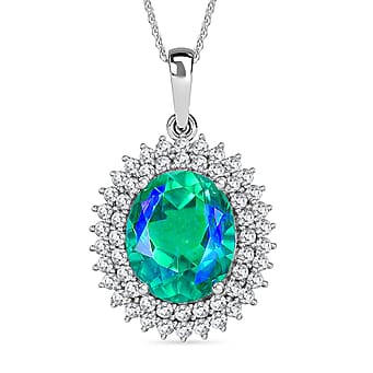 https://tjcuk.sirv.com/Products/43/9/4396058/Peacock-Triplet-Quartz-White-Zircon-Pendant-with-Chain-Size-20-in-Rhod_4396058.jpg?w=342&h=342