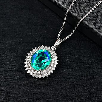 https://tjcuk.sirv.com/Products/43/9/4396058/Peacock-Triplet-Quartz-White-Zircon-Pendant-with-Chain-Size-20-in-Rhod_4396058_2.jpg?w=342&h=342