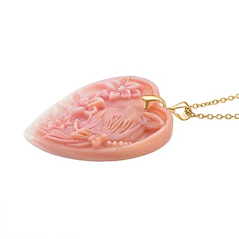 https://tjcuk.sirv.com/Products/43/9/4396879/Pink-Conch-Shell-Pendant-with-Chain-Size-20-Sterling-Silver-70-000-Ct_4396879_2.jpg?w=342&h=342