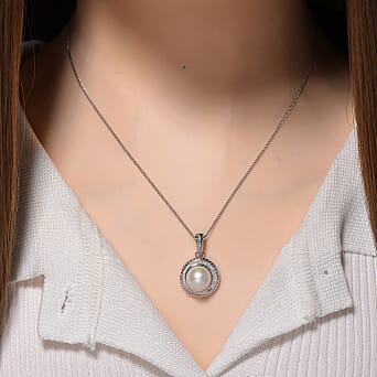 https://tjcuk.sirv.com/Products/43/9/4397184/White-Edison-Pearl-Moissanite-Pendant-with-Chain-Size-18-in-Rhodium-Ov_4397184_1.jpg?w=342&h=342