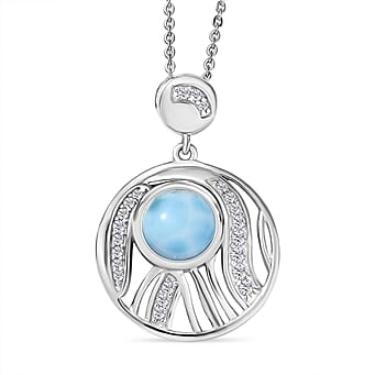 https://tjcuk.sirv.com/Products/43/9/4398486/Larimar-White-Zircon-Pendant-with-Chain-Size-20-in-Rhodium-Overlay-Ste_4398486.jpg?w=342&h=342