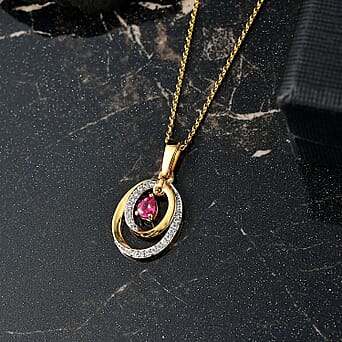 https://tjcuk.sirv.com/Products/43/9/4398879/Ruby-White-Zircon-Pendant-with-Chain-Size-20-in-18K-Vermeil-Yellow-Gol_4398879_2.jpg?w=342&h=342