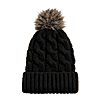 Set-of-Two-Chunky-Cable-Knit-Double-layer-Sherpa-Beanie-Hat-with-Faux-