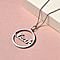 2 Piece Set -  Chain and Fancy Pendant in Vermeil YG Sterling Silver  Wt. 8.61 Gms