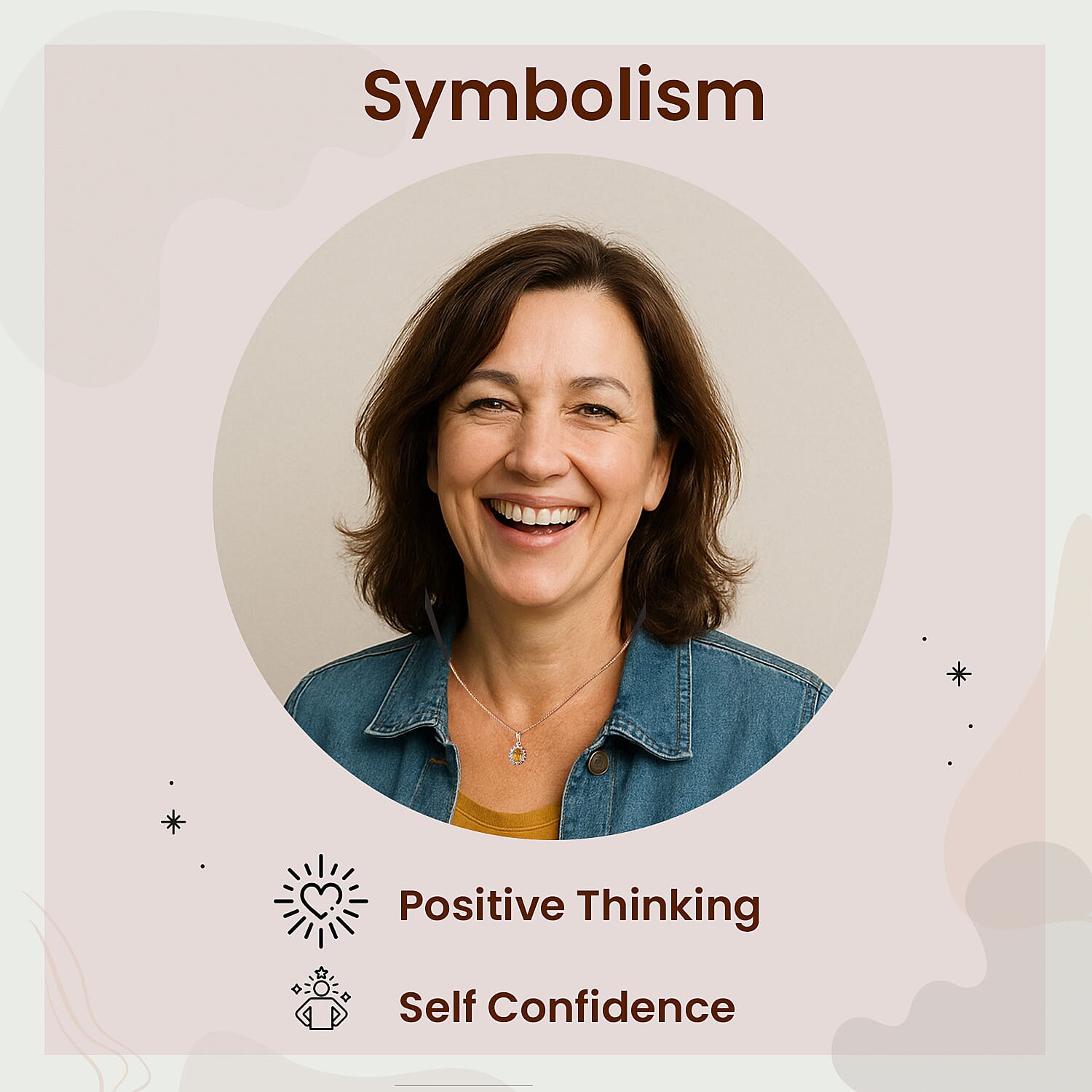 Citrine and Natural Zircon Halo Pendant with Chain (Size - 20) in 18K Vermeil Yellow Gold Plated Sterling Silver 1.17 Ct.