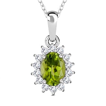 https://tjcuk.sirv.com/Products/44/0/4400805/Peridot-and-Zircon-Pendant-with-Chain-Size-20-in-Platinum-Overlay-Ster_4400805.jpg?w=342&h=342