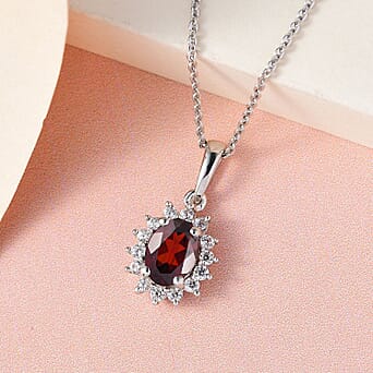 https://tjcuk.sirv.com/Products/44/0/4400807/Red-Garnet-and-Natural-Cambodian-Zircon-Halo-Pendant-with-Chain-Size-2_4400807_2.jpg?w=342&h=342