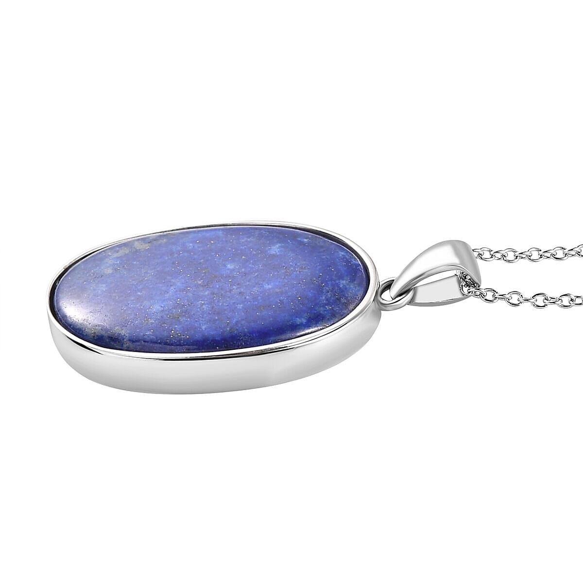 Lapis Lazuli Pendant with Free Chain (Size - 20) 28.50 Ct.