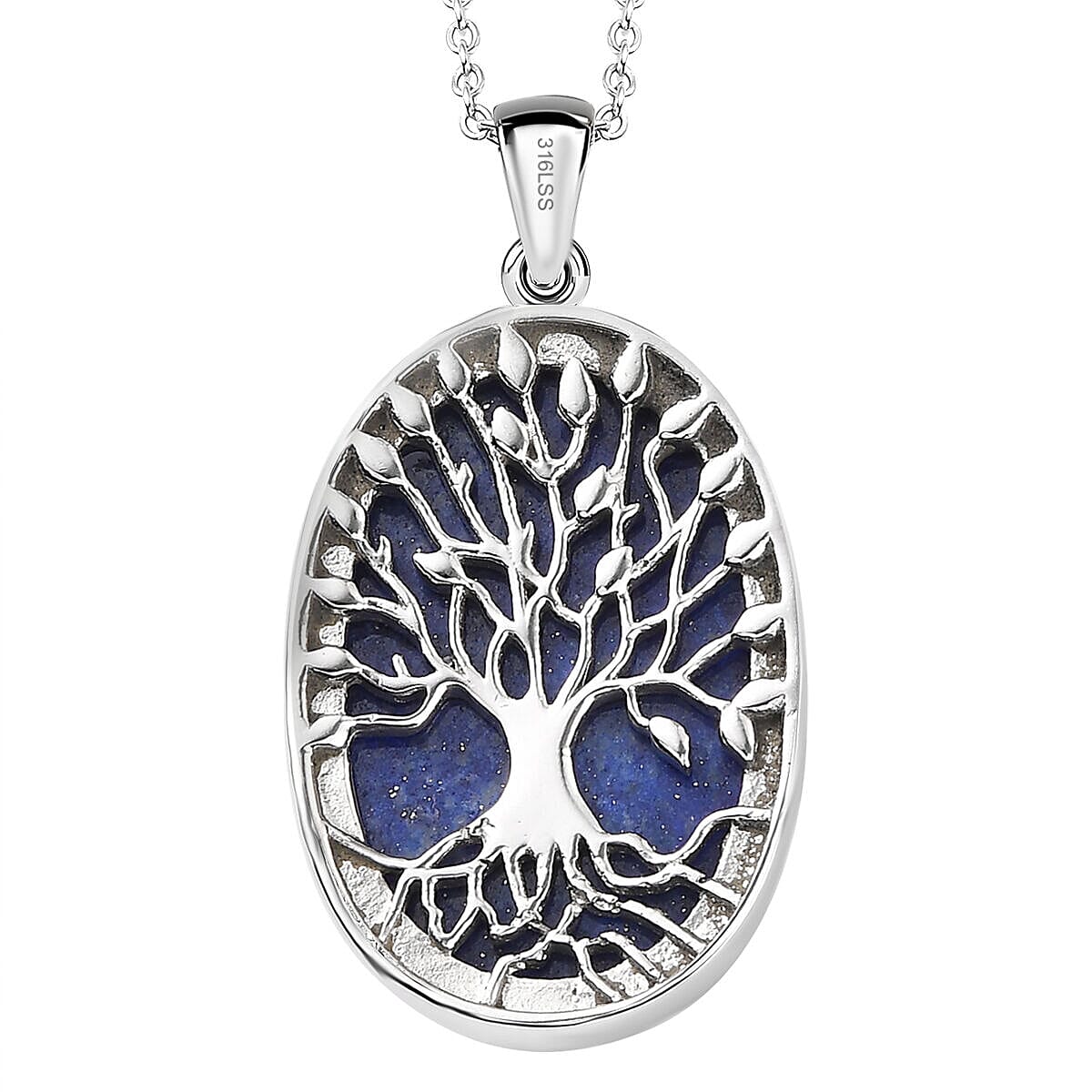 Lapis Lazuli Pendant with Free Chain (Size - 20) 28.50 Ct.