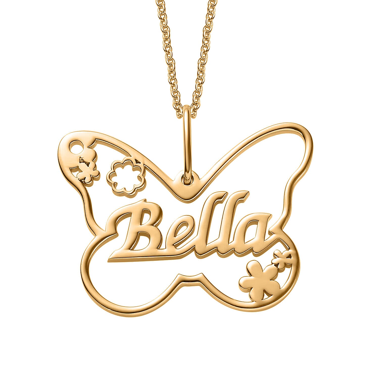 Pearl Pendant with Chain (Size 18-2 Extender) with Lobster Clasp in Vermeil YG Plated Sterling Silver Wt. 8.67 Gms