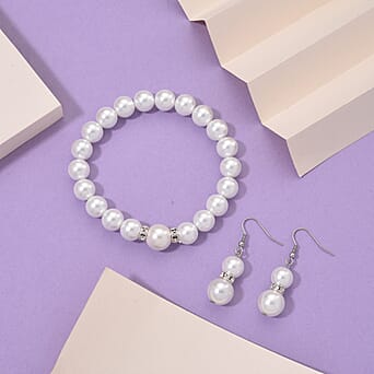 https://tjcuk.sirv.com/Products/44/0/4402557/2-Piece-Set-White-Shell-Pearl-Austrian-White-Crystal-Earring-and-Brace_4402557_1.jpg?w=342&h=342