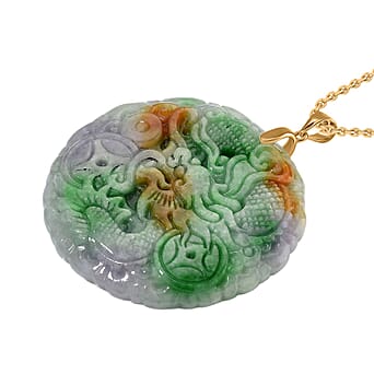 https://tjcuk.sirv.com/Products/44/0/4403531/Multi-Colour-Carved-Jade-Pendant-with-Chain-Size-20-in-Yellow-Gold-Pla_4403531_2.jpg?w=342&h=342