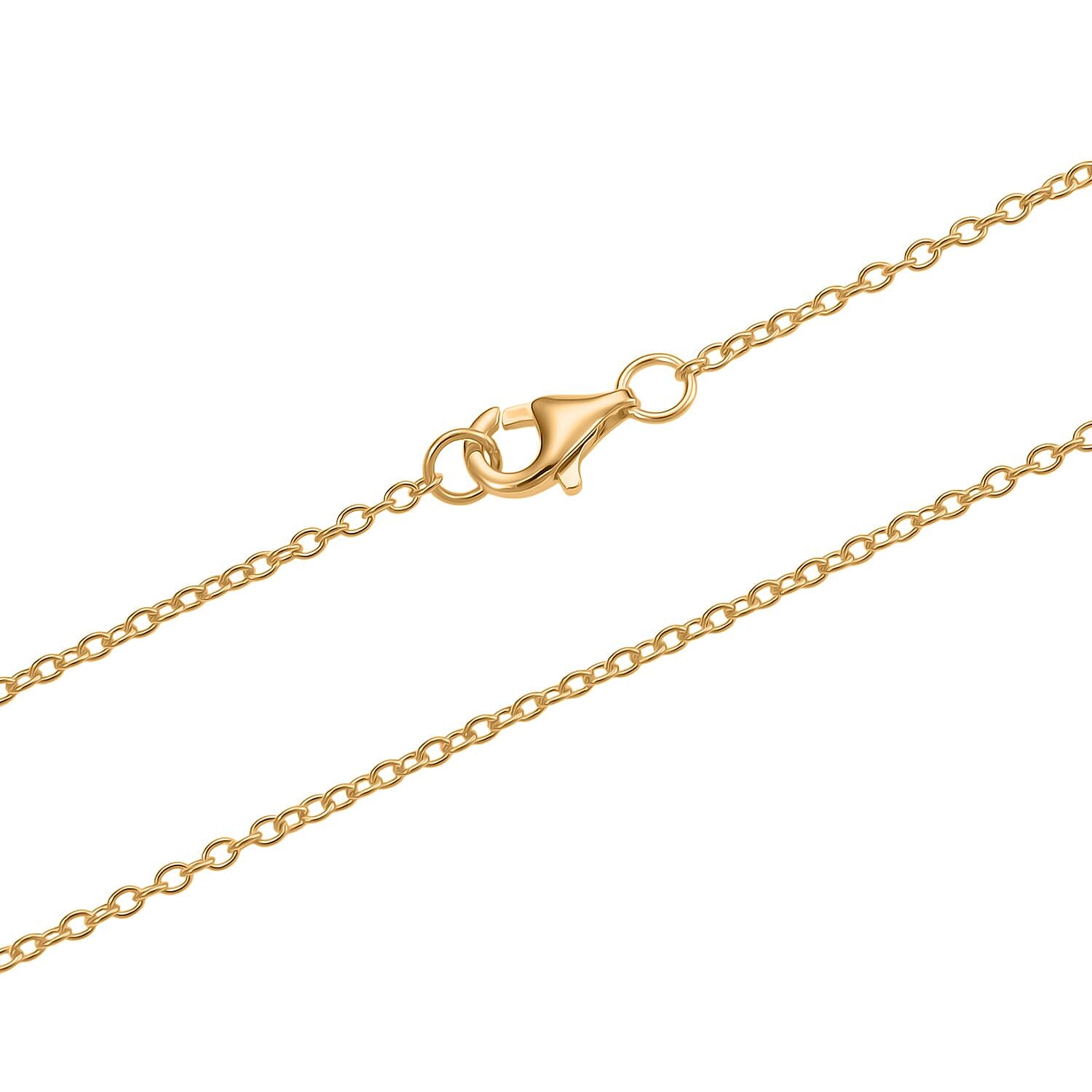 Multi Colour Jade Pendant with Chain (Size 20) in Yellow Gold Plating Sterling Silver 112.00 Ct.