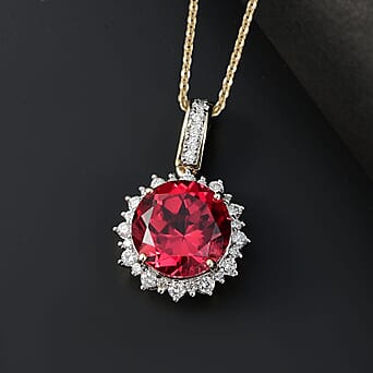 https://tjcuk.sirv.com/Products/44/0/4406723/10K-Yellow-Gold-Lab-Grown-Padparadscha-Sapphire-Lab-Grown-Diamond-Pend_4406723_1.jpg?w=342&h=342