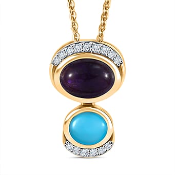 https://tjcuk.sirv.com/Products/44/0/4407764/Maria-Turquoise-African-Amethyst-White-Zircon-Pendant-with-Chain-Size-_4407764.jpg?w=342&h=342