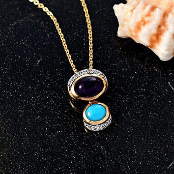 https://tjcuk.sirv.com/Products/44/0/4407764/Maria-Turquoise-African-Amethyst-White-Zircon-Pendant-with-Chain-Size-_4407764_2.jpg?w=342&h=342